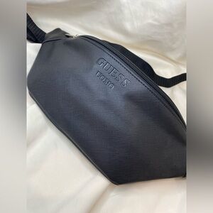 Guess Uomo Black Belt Bag